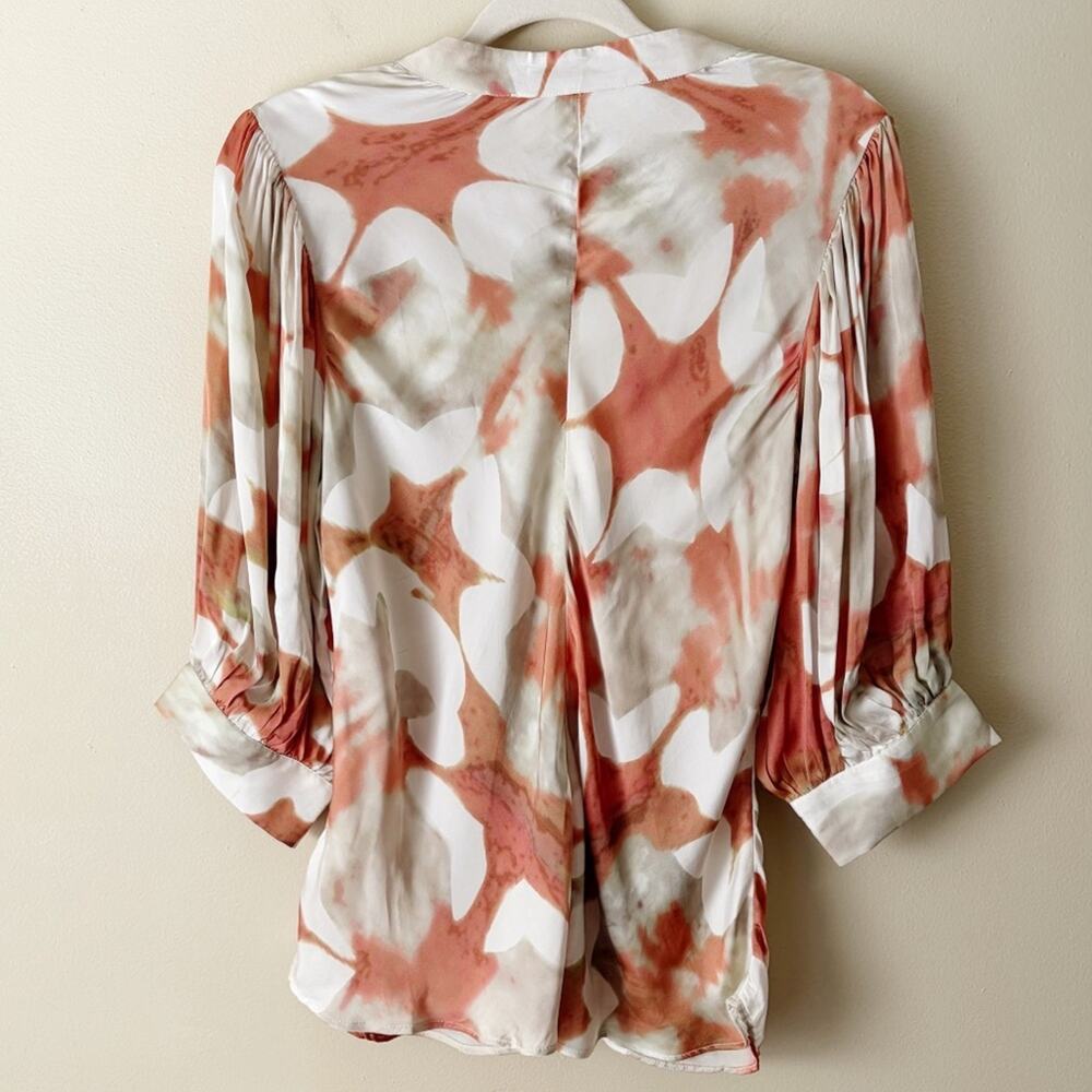 Jen’s Pirate Booty | Reflection Saloon Blouse Top Button Front Boho Chic Small - Picture 8 of 11